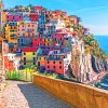 Cinque Terre National Park paint By Numbers