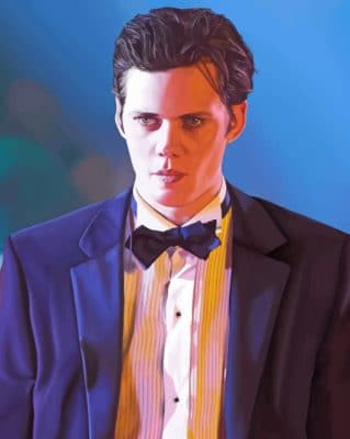 Classy Bill Skarsgard paint by numbers