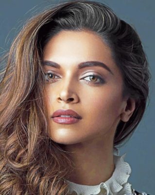 Deepika Padukone painting By Numbers