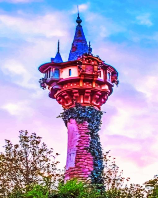 Magic Kingdom Park paint By Numbers