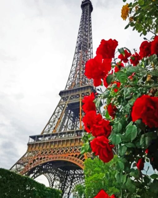Eiffel Tower paint By Numbers