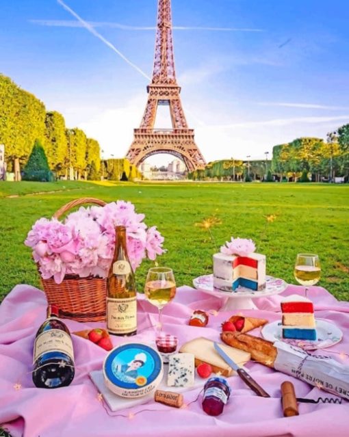 Eiffel Tower paint By Numbers
