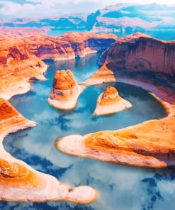 Glen Canyon paint by Numbers paint By Numbers