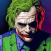 Joker Movie paint by numbers