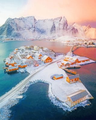 Lofoten paint By Numbers
