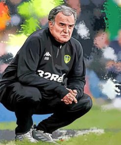 Marcelo Bielsa Art paint by numbers