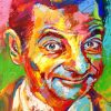 Mr Bean paint By Number