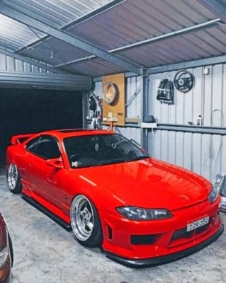 Red S15 paint by Numbers