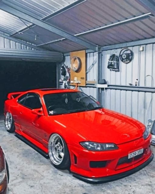 Red S15 paint by Numbers