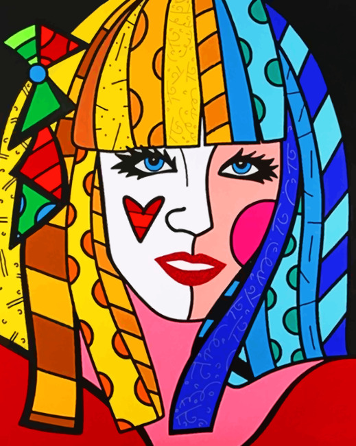 Romero Britto paint By Numbers
