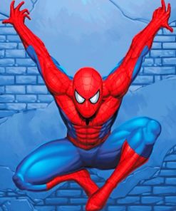 Spider Man Hero paint by numbers