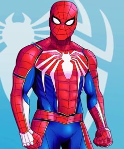 Spider Man Hero paint By Numbers