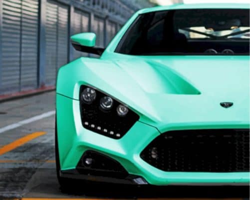 Sport Car paint by Numbers