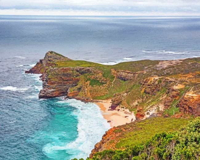 Cape of Good Hope paint By numbers
