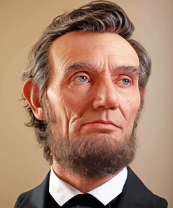 Abraham Lincoln paint By Numbers