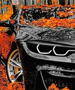 Aesthetic Black Bmw paint By Numbers