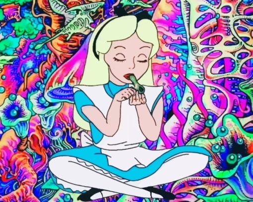 Aesthetic Trippy paint By Numbers