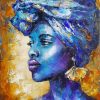 African Girl paint By Numbers