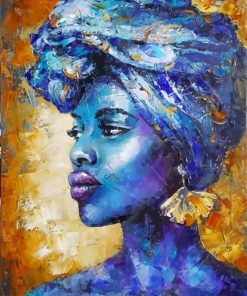 African Girl paint By Numbers