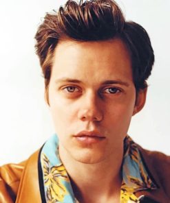 Bill Skarsgard paint by numbers