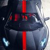 Black Lamborghini paint By Numbers