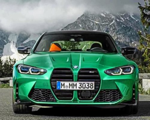 Bmw M3 paint By Numbers