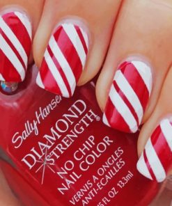 Christmas Nails polish paint By Numbers