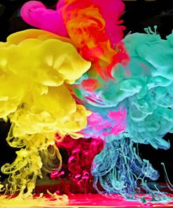 Color Drops In Water paint By Numbers