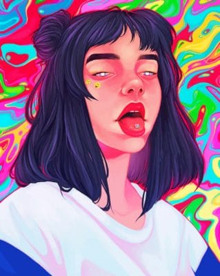 Electric Feel paint By Numbers