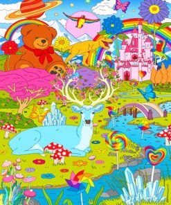 Fantasy Land paint By numbers