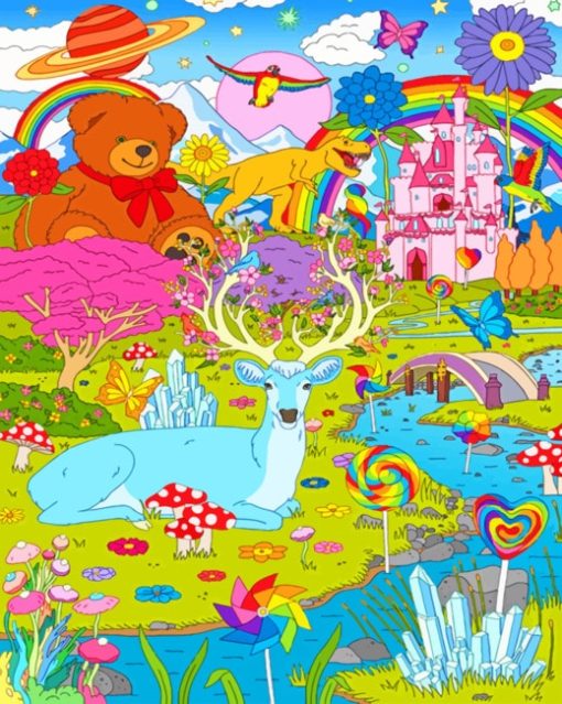 Fantasy Land paint By numbers