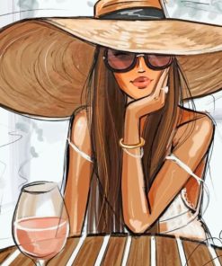 Fashion Girl paint By Numbers