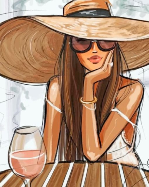 Fashion Girl paint By Numbers