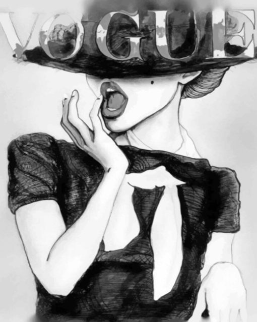 Fashion Vogue paint by numbers