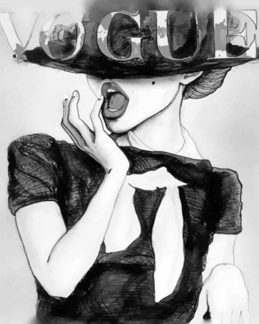 Fashion Vogue paint by numbers