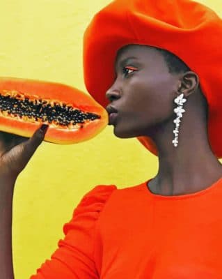 Female Model paint By Numbers