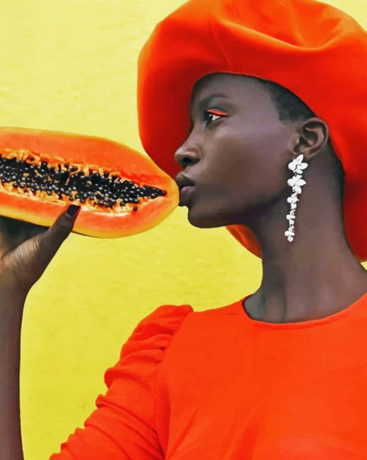Female Model paint By Numbers