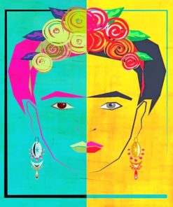 Frida Kahlo paint by Numbers