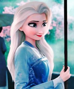 Frozen Elsa paint By Numbers