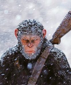 War for the Planet of the Apes paint by Numbers