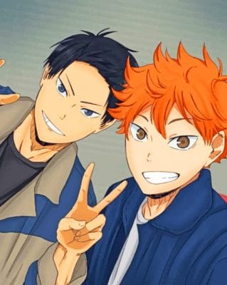 Haikyuu Kagehina paint By Numbers