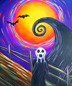 Halloween Art paint By Numbers