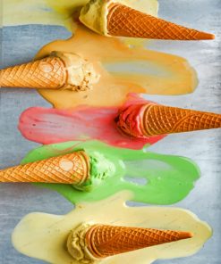 Ice Cream paint by Numbers