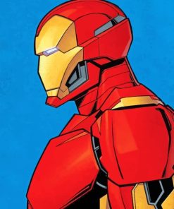 Iron Man Paint By Numbers