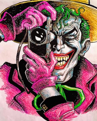 Joker paint By Numbers