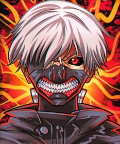 Kaneki Anime paint by numbers