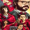 La Casa de Papel paint by Numbers