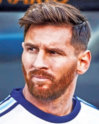 Lionel Messi paint By Numbers