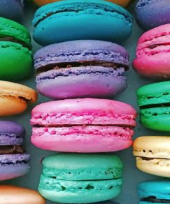 Macaroons paint By Numbers