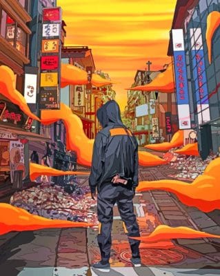 Mad Dog Jones paint by Numbers